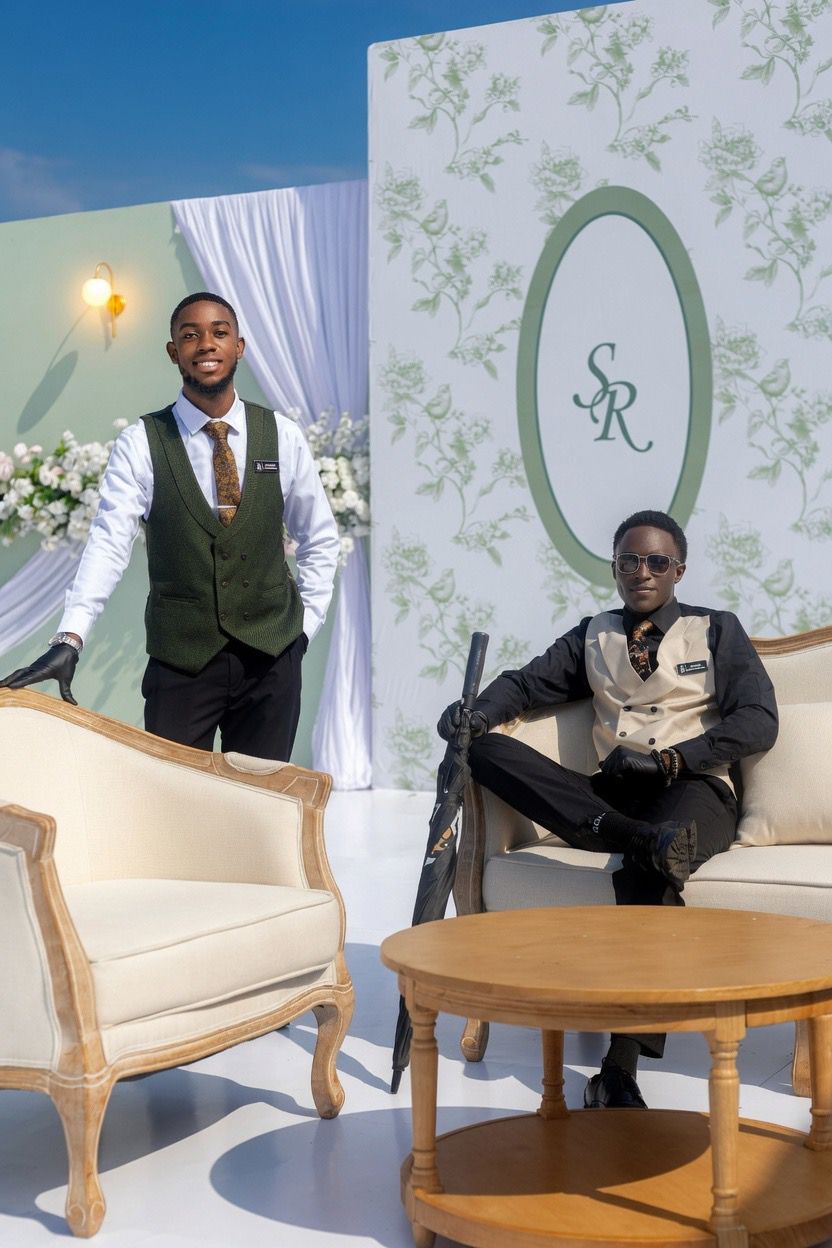 Summit Protocol ushers prepared for a private event